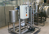 Ultrafiltrationsanlage zur Behandlung von Destillaten aus einem Verdampfer